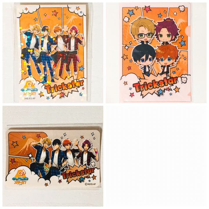 新品★あんスタ【Trickstar】富士急★ステッカー＆クリアファイル★3セット
