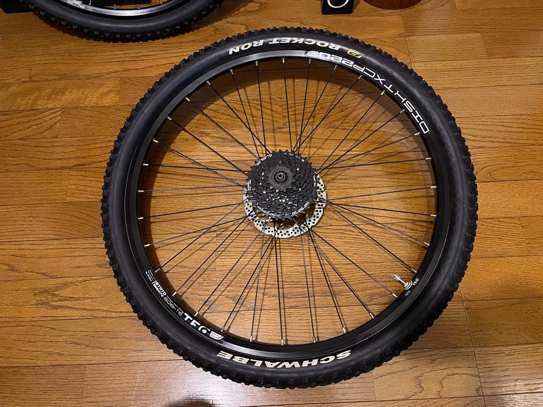 TEC DISK TXCP220 マウンテンバイクホイール 26インチ前後セット