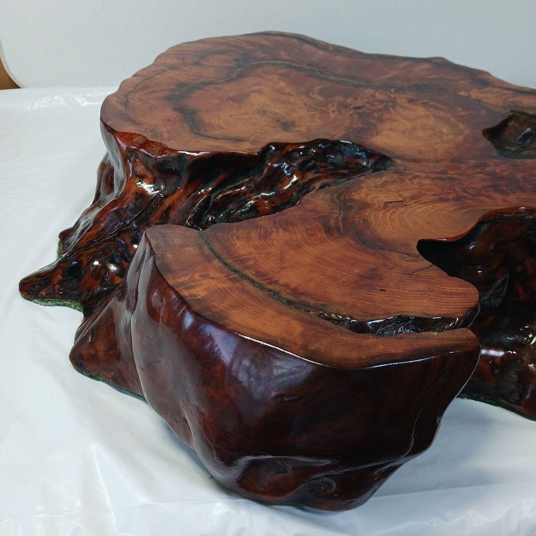 送料込み　屋久杉　希少厚切り台座