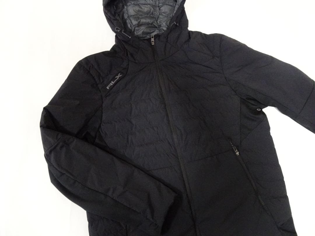 ■RLX ブラック フード付きジャケット 新品　定価61600円