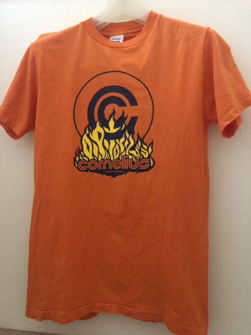 コーネリアス Tシャツ① M オレンジ アメリカ製 Cornelius