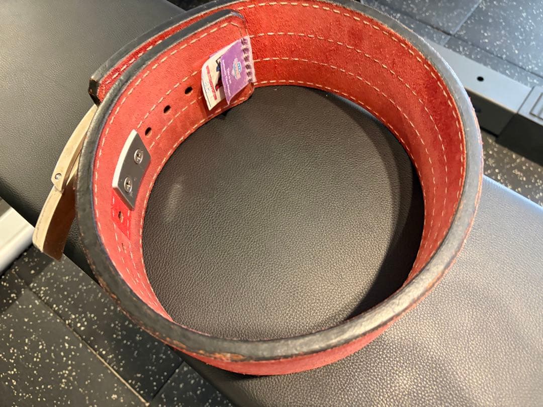TITANタイタンTEXAS BELTS LONGHORN本革トレーニングベルト