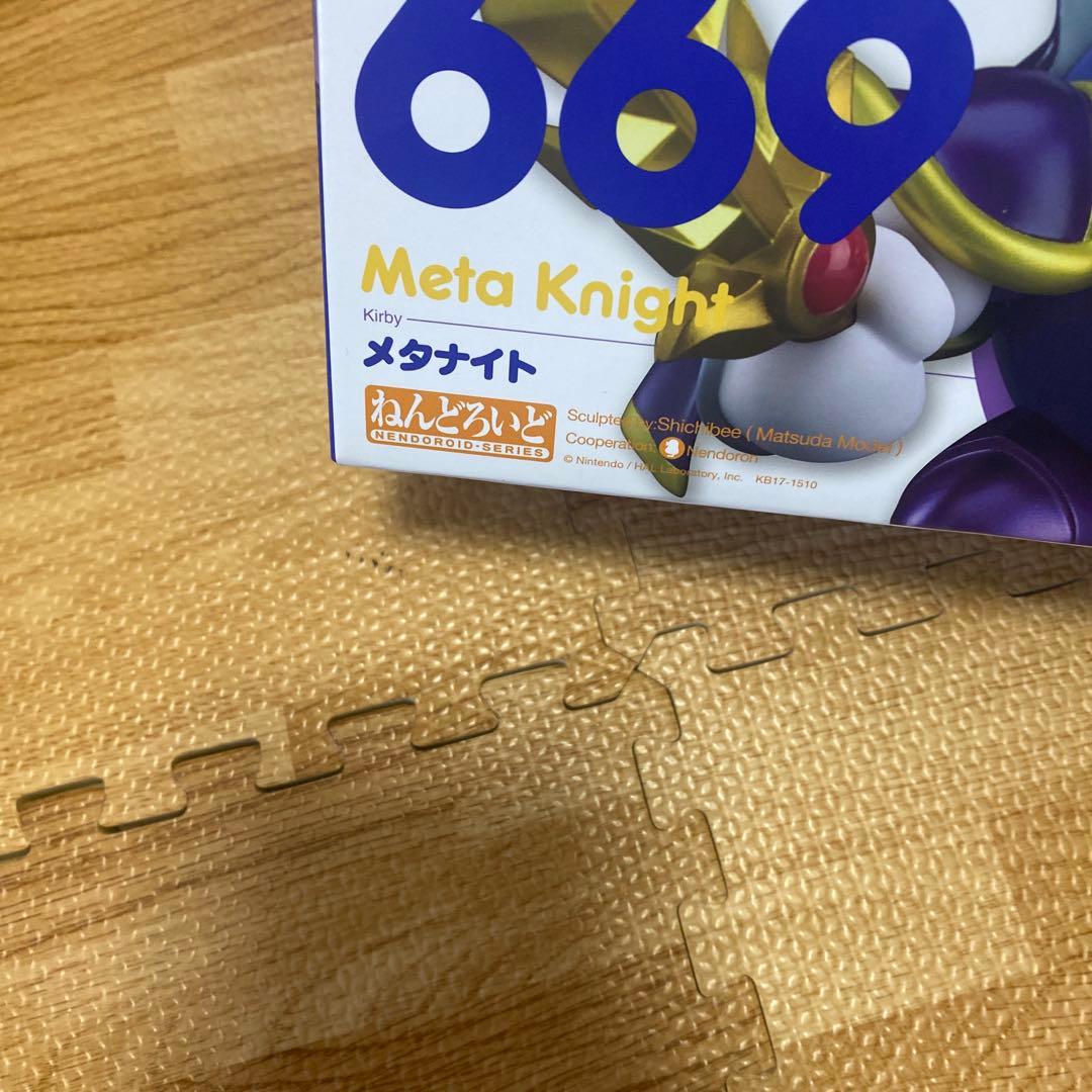 新品未開封ねんどろいどメタナイトフィギュア 669 星のカービィ