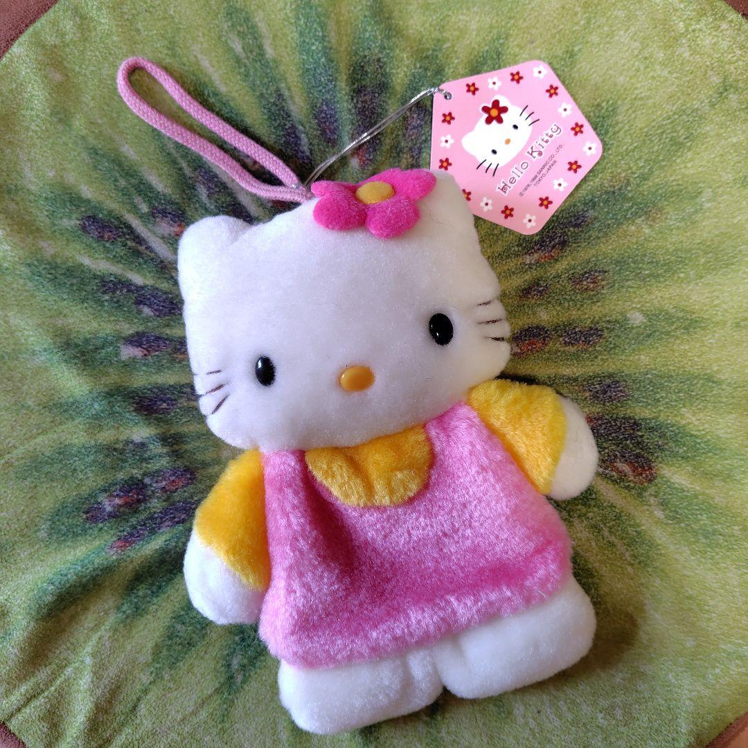 レア　希少　平成レトロ　1999年 キティ　ぬいぐるみ小物入れ　日本限定