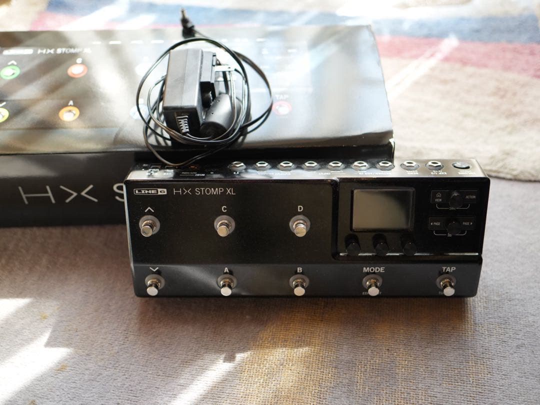 HX Stomp XL ギターエフェクター　アンプシュミレーター　美品箱付き