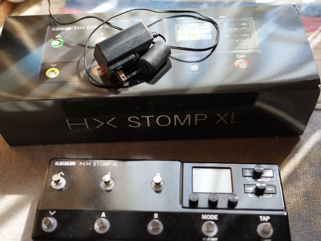 HX Stomp XL ギターエフェクター　アンプシュミレーター　美品箱付き