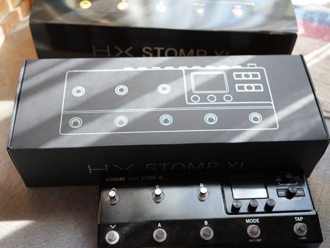 HX Stomp XL ギターエフェクター　アンプシュミレーター　美品箱付き