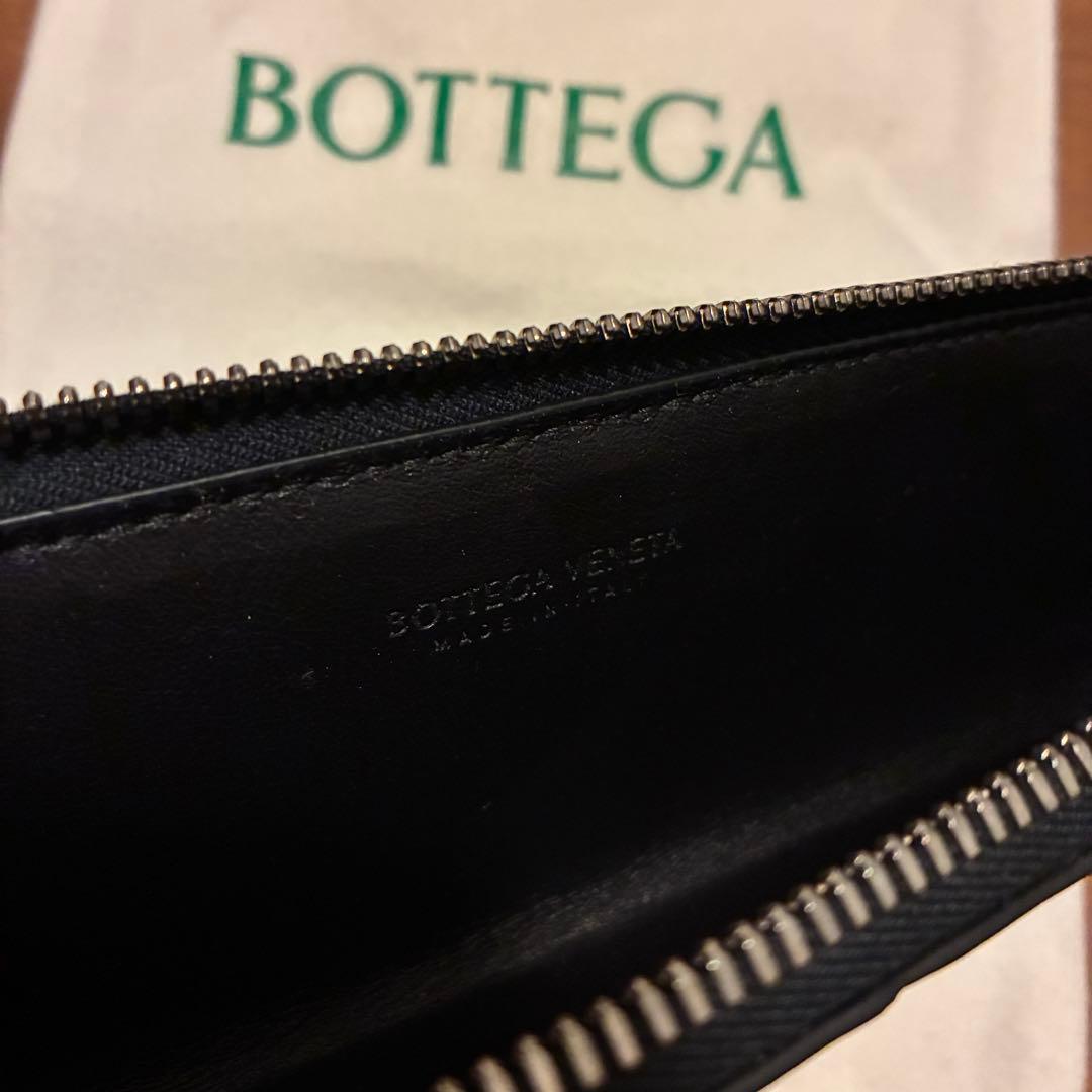 ボッテガヴェネタ BOTTEGA VENETA レザーペンケース ブラック 新品
