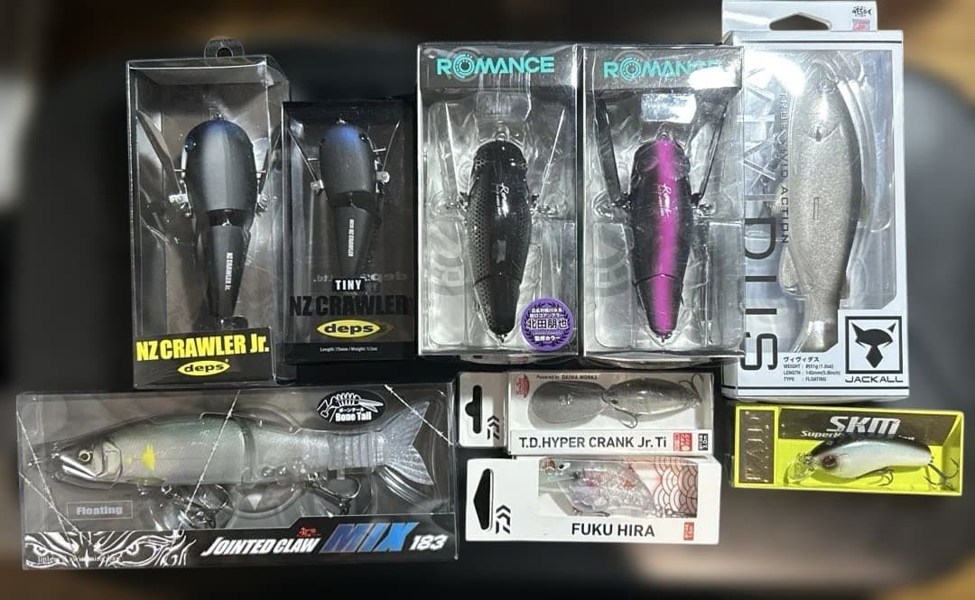 バス用ルアーセット　計24点