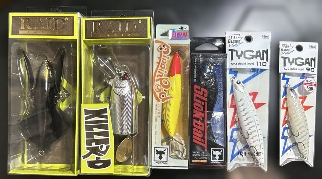 バス用ルアーセット　計24点