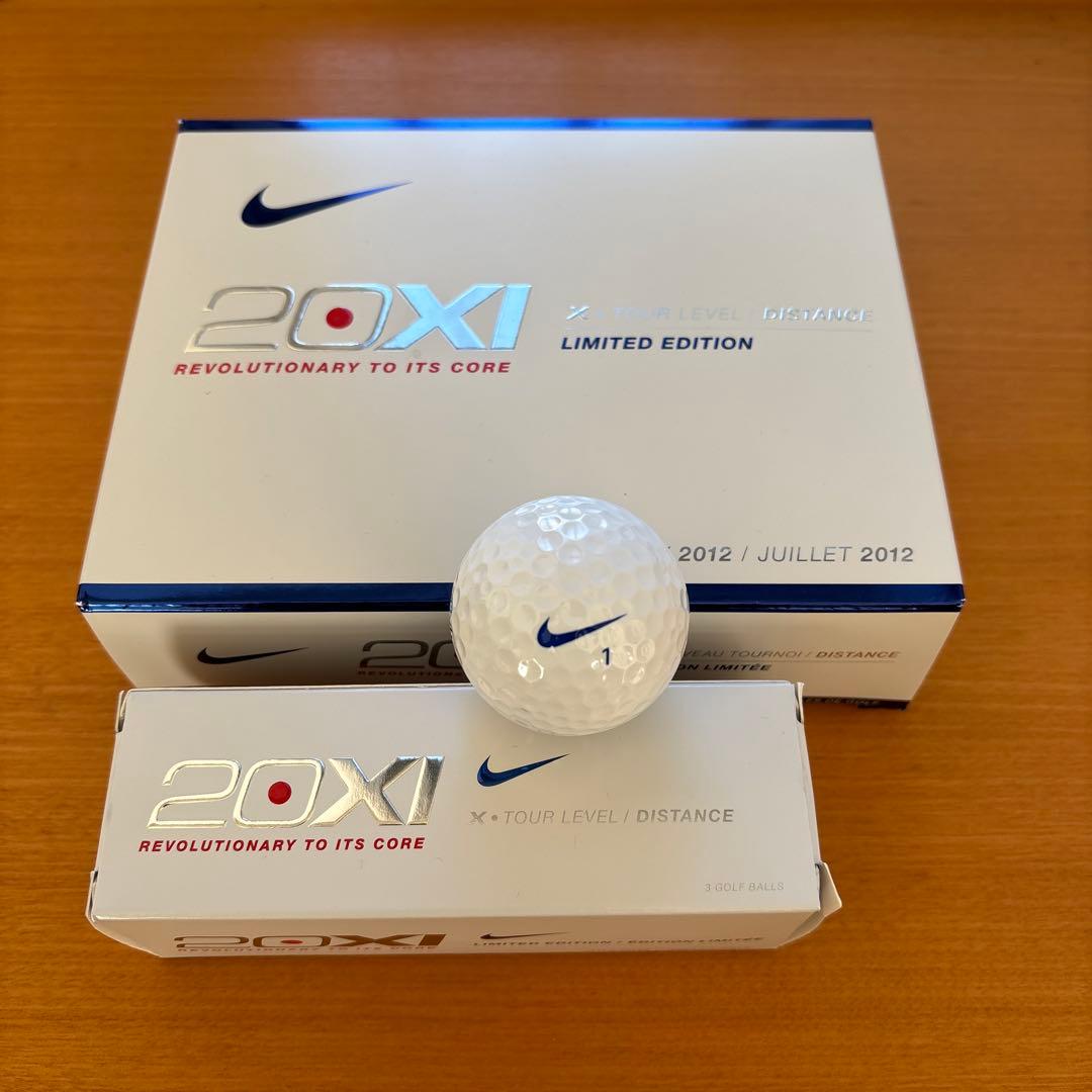 タイガーウッズ使用ボールセットナイキ20XI &ブリヂストンTOUR B XS