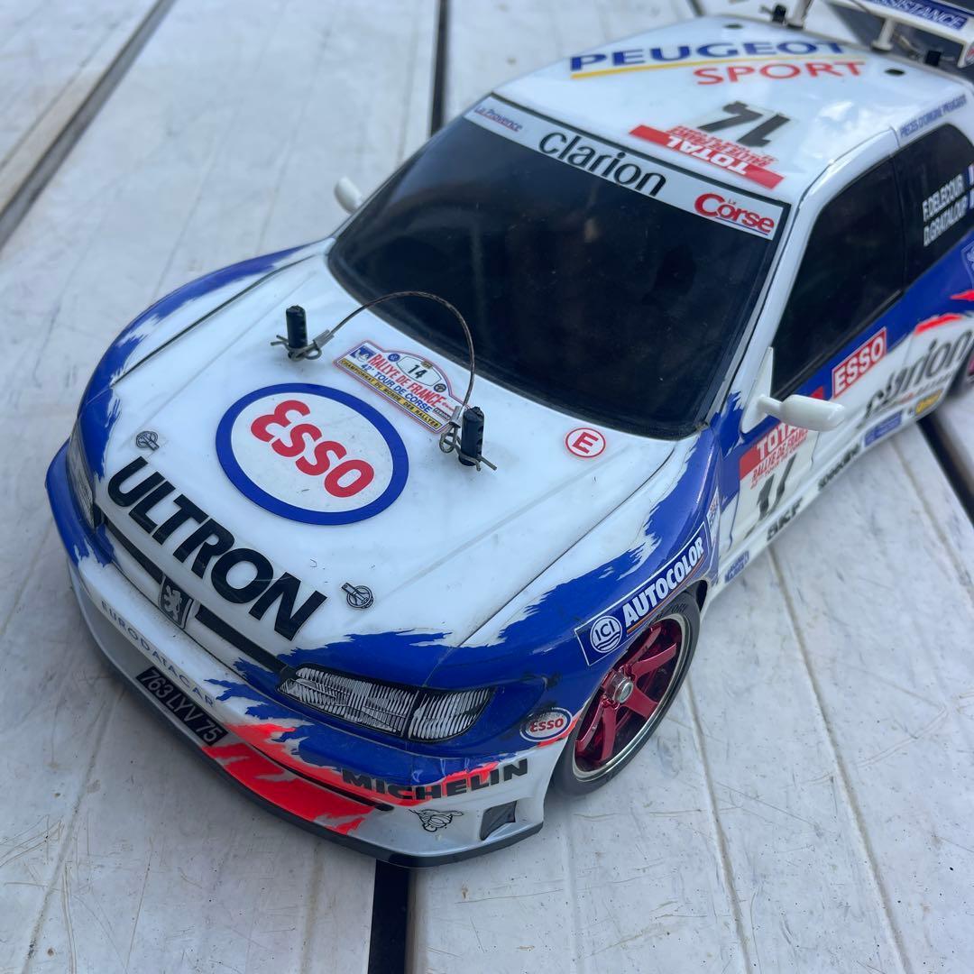 タミヤ　プジョー306マキシ　tt-01 ドリフト