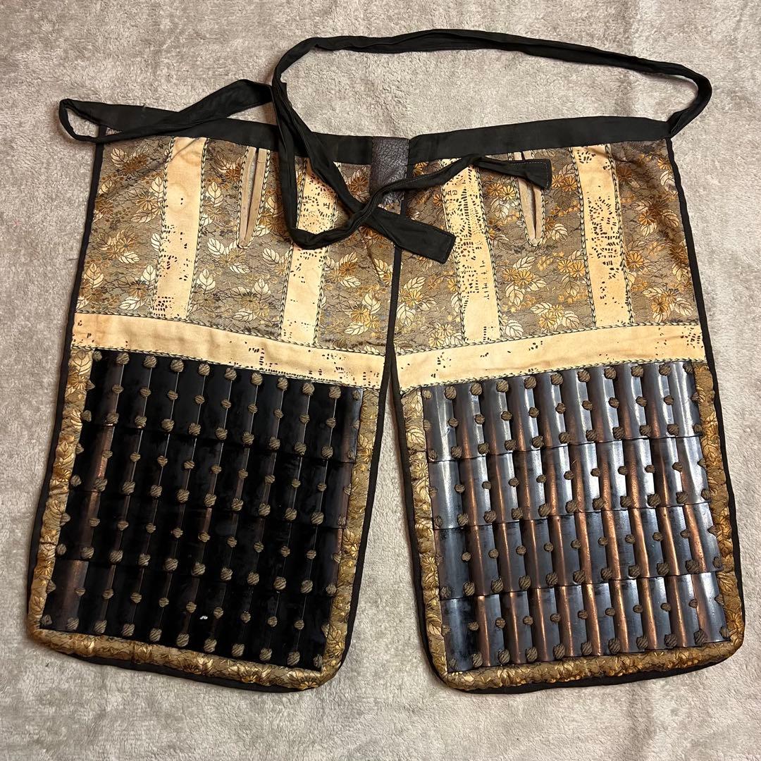 【Patra】丸武産業製【鎧•甲冑】黒色紺糸威当世具足【鎧立て•櫃付】