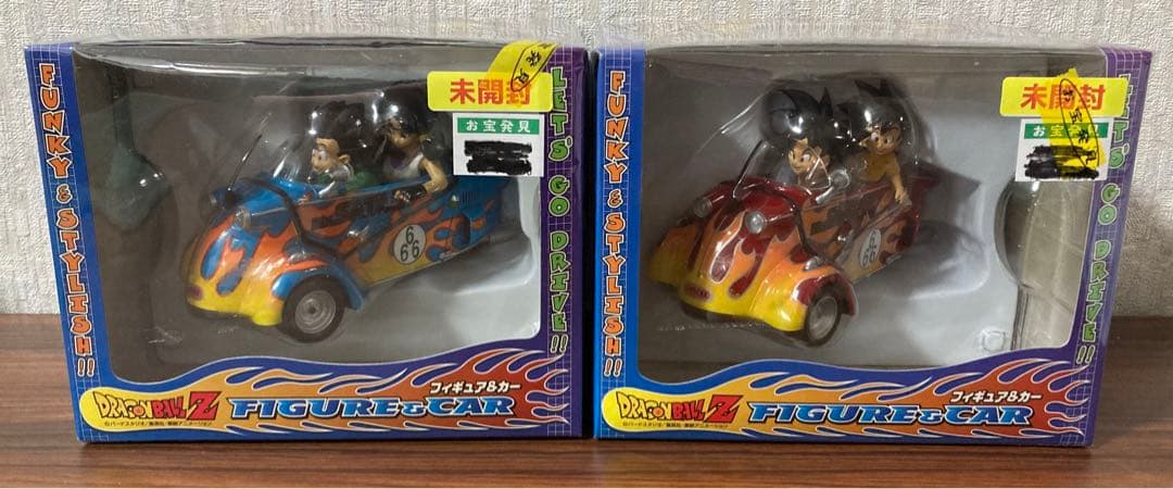 ドラゴンボール　フィギュア&カー　全2種　FIGURE&CAR 孫悟空　孫悟飯