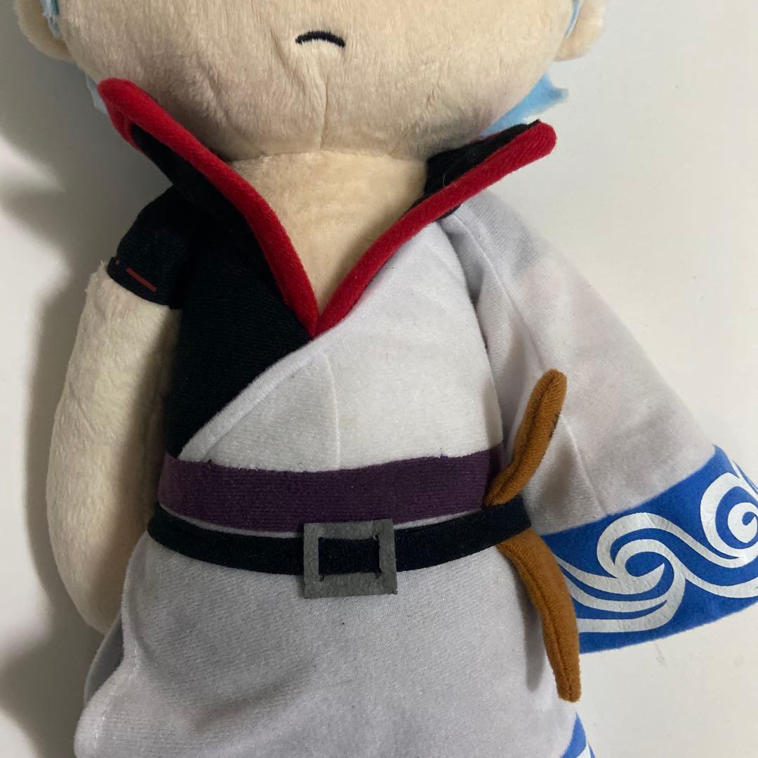 銀魂 坂田銀時 ぬいぐるみ くったりクッションS マスコット タグ付き