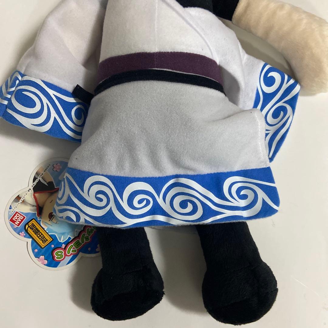 銀魂 坂田銀時 ぬいぐるみ くったりクッションS マスコット タグ付き