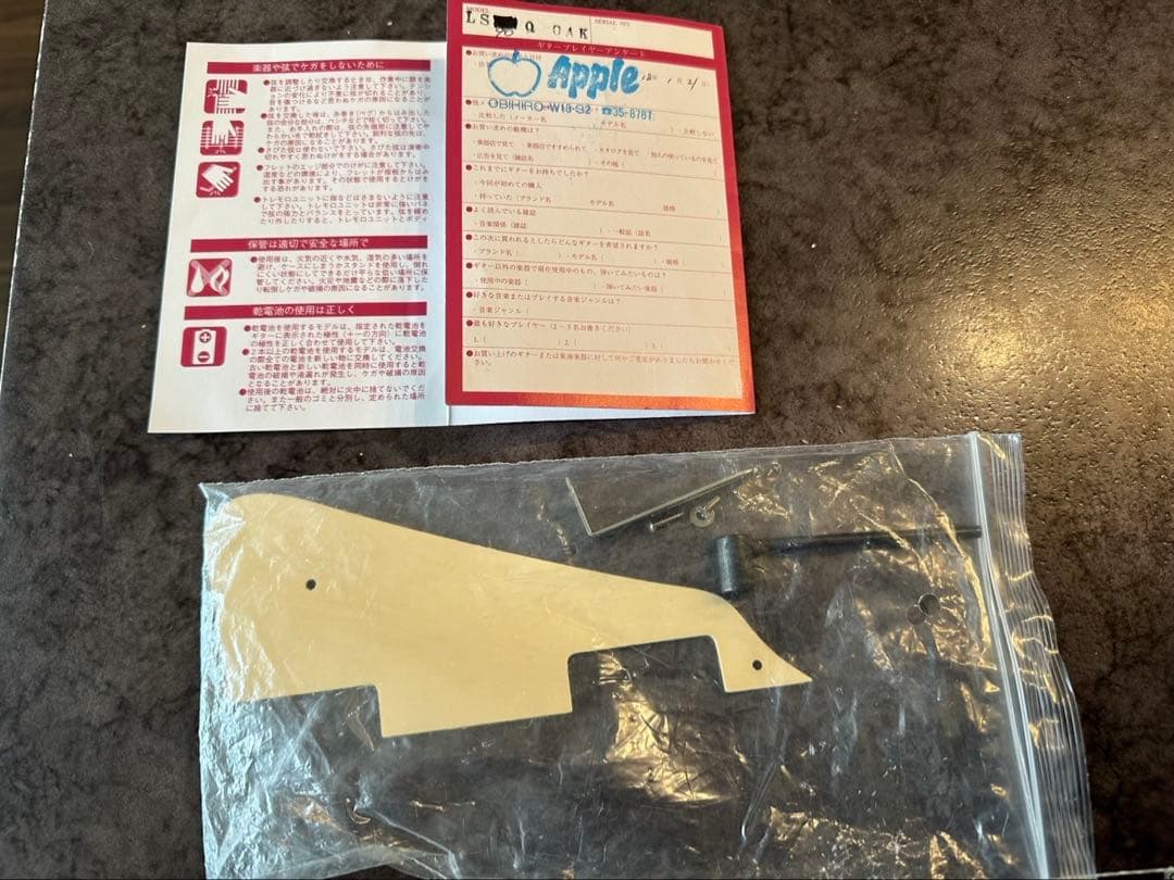 Tokai Les Paul love rock エレキギター ハードケース付き