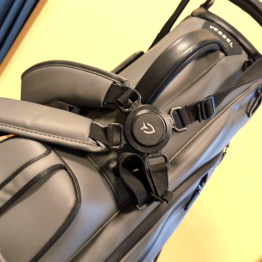 人気のグレー☆ベゼル☆Vessel 3.0 8.5型☆キャディバッグ☆スタンド式