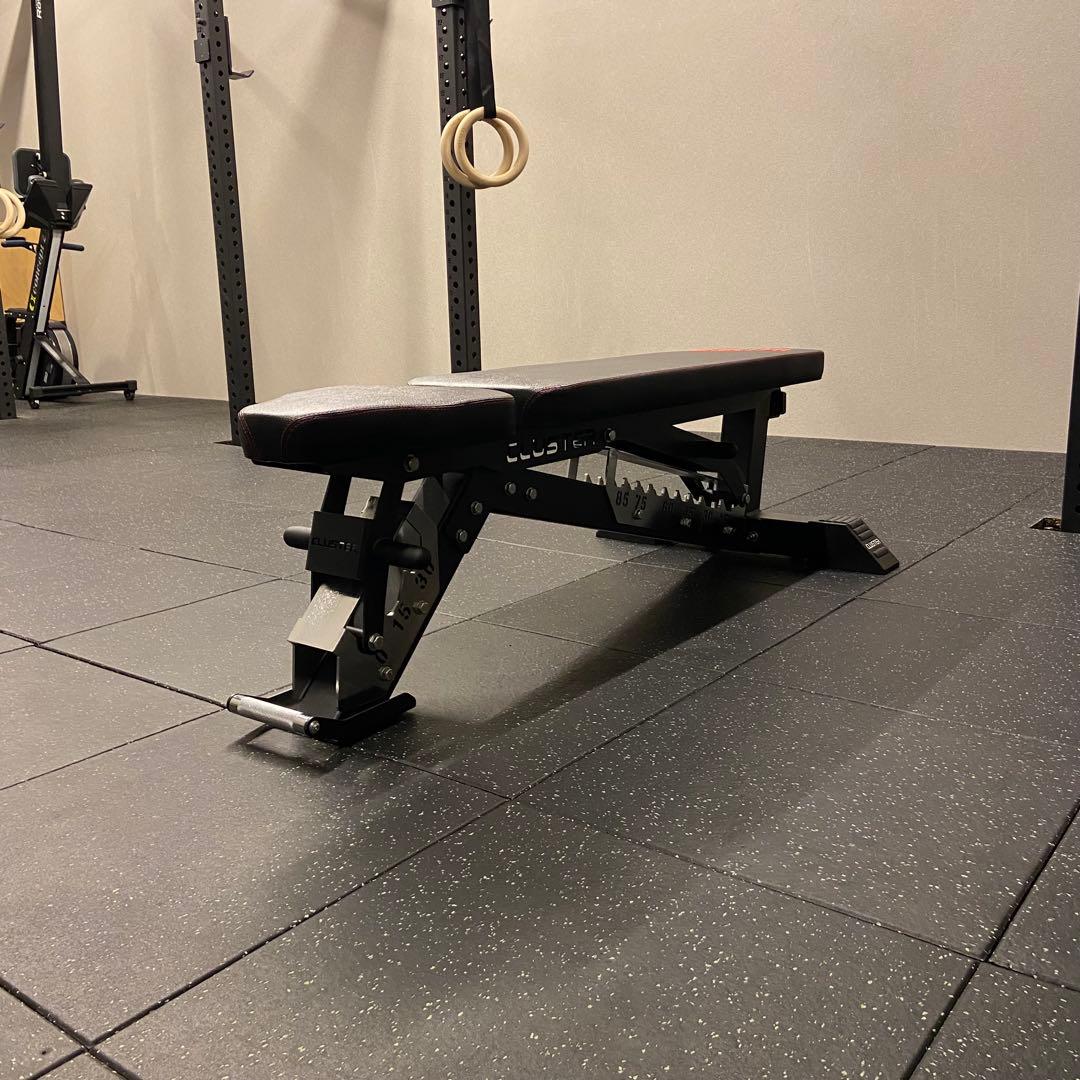 ほぼ新品｜CLUSTER｜アジャスタブルベンチ｜ワイド