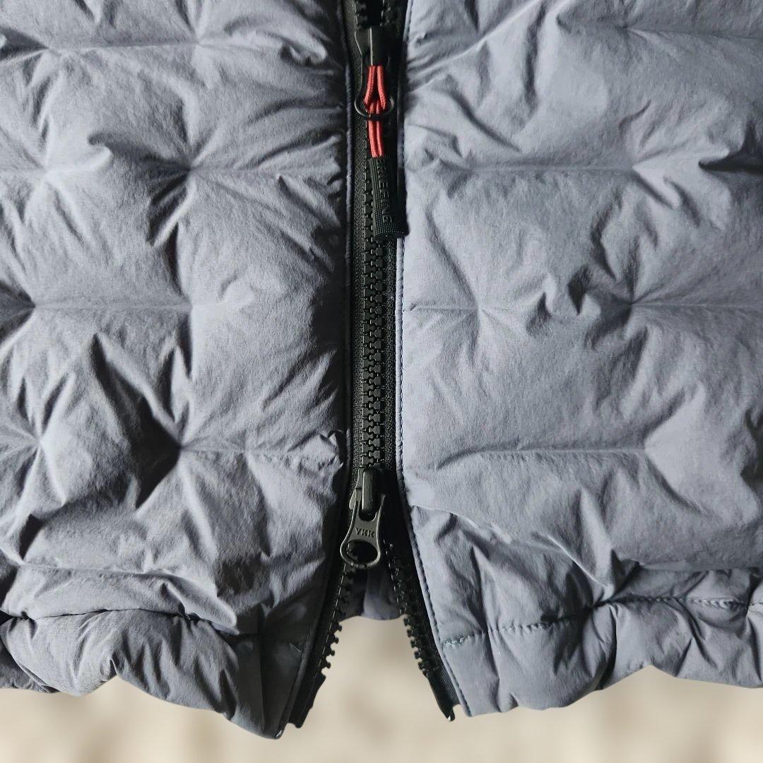 BRIEFING グレー ダウンベスト　サイズM