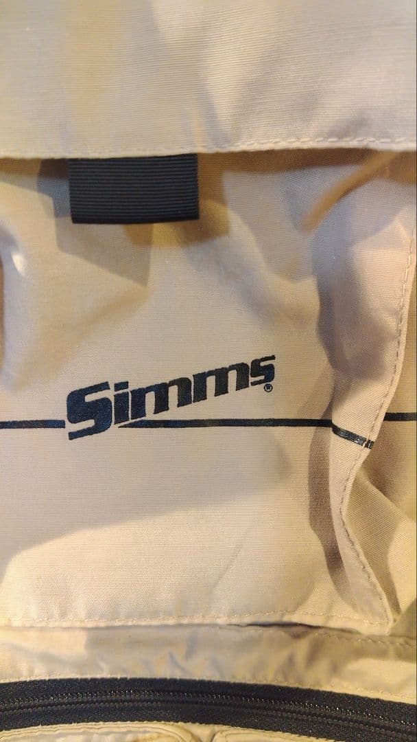 Simmsヴィンテージマスターベスト斜めロゴ