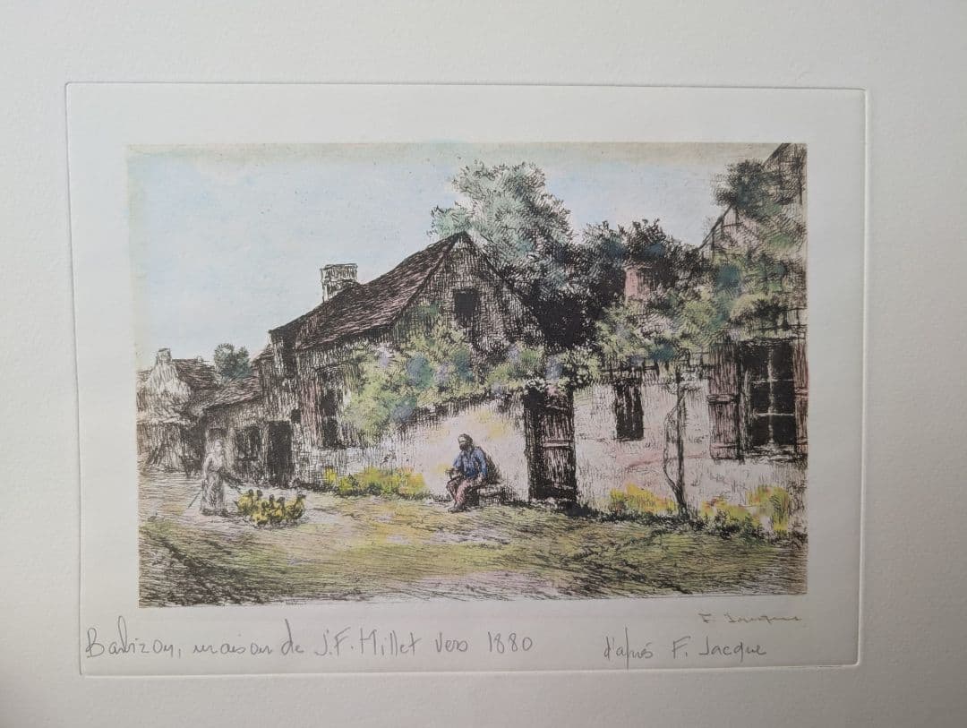 F. JACQUES フランス田舎風景