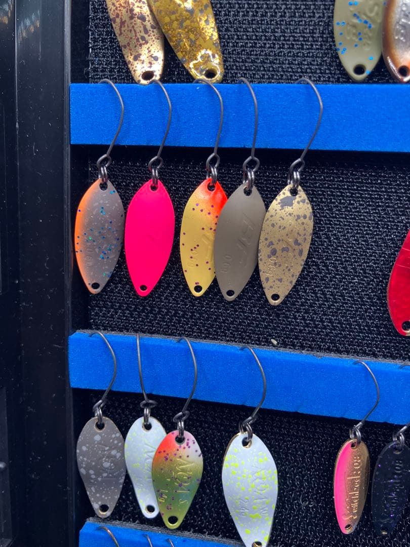 hh289 エリアトラウト　スプーン40枚セット　ケース付き