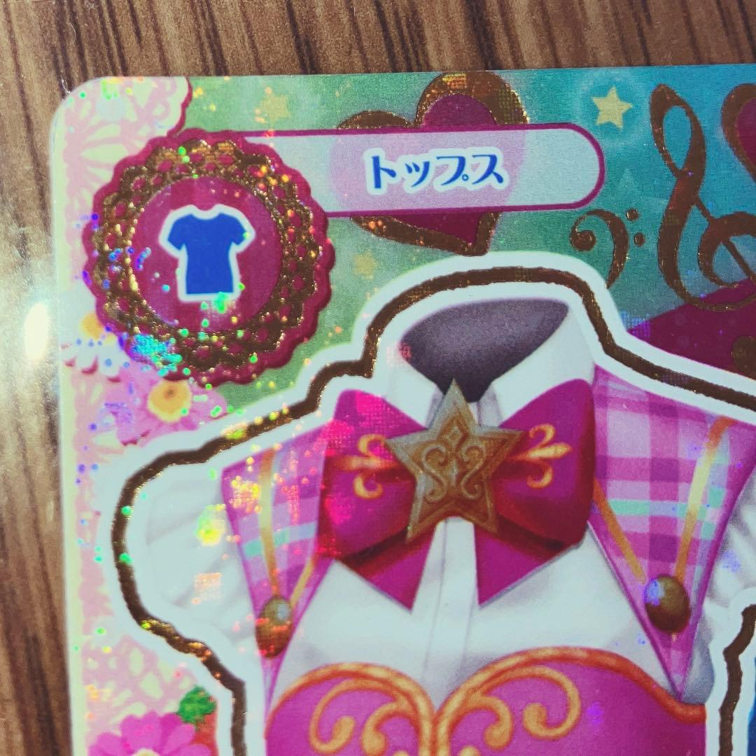 アイカツ ハイピンクパレードコルセット 星宮いちご アニメ柄