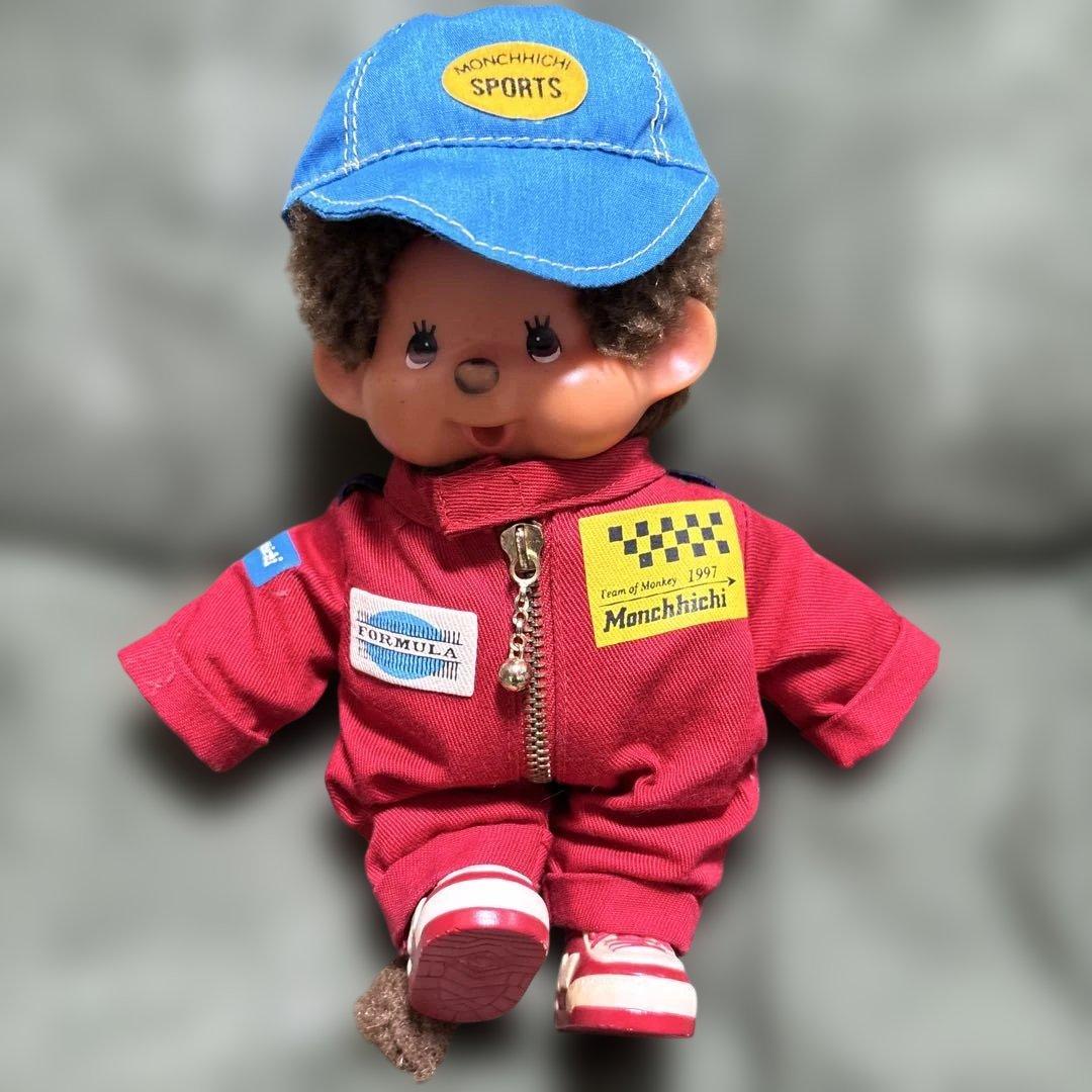 モンチッチ　ぬいぐるみ　レーサー
