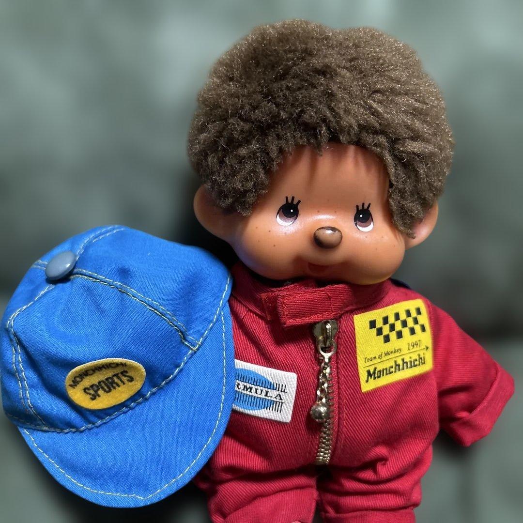 モンチッチ　ぬいぐるみ　レーサー