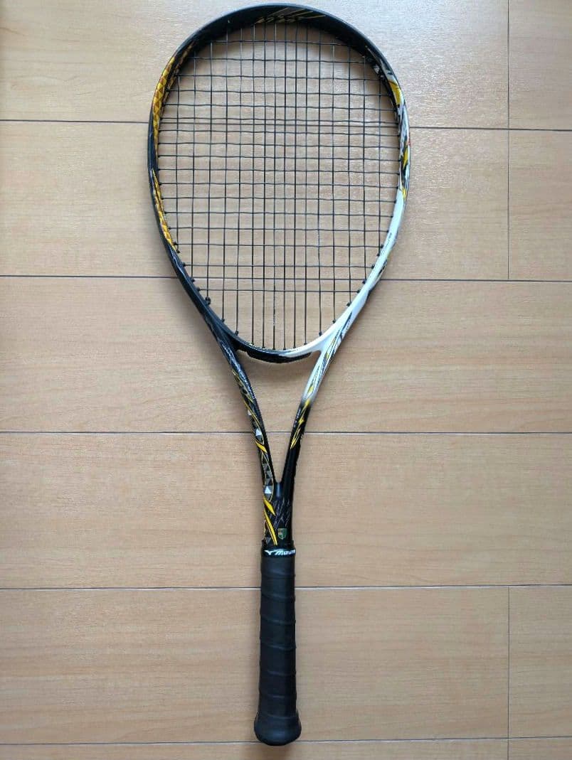 ミズノ　ソフトテニスラケット　Fスピード V-01前衛用　鬼滅の刃限定デザイン