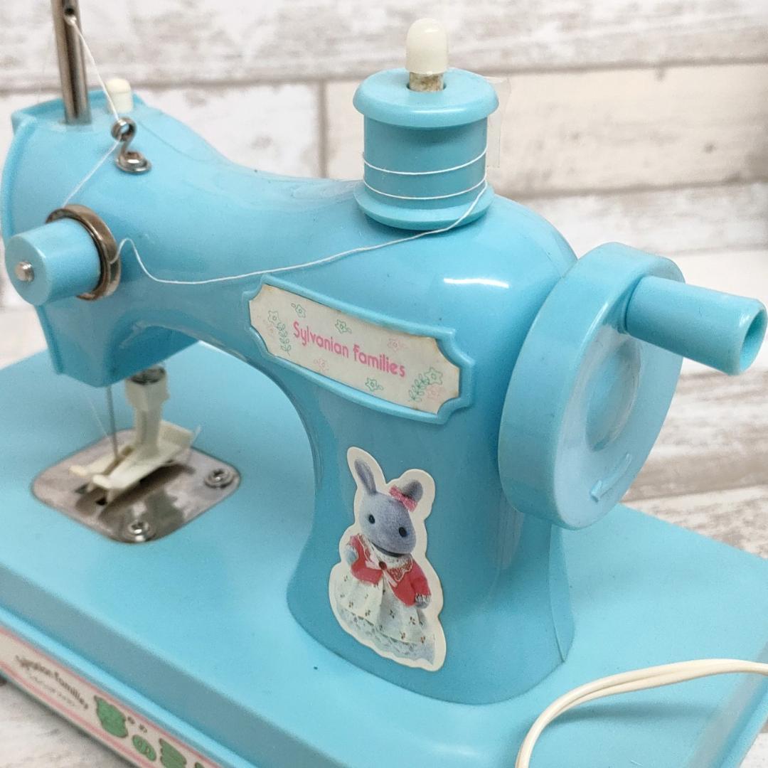 当時物 シルバニアファミリー 夢のミシン うさぎのお母さん エポック