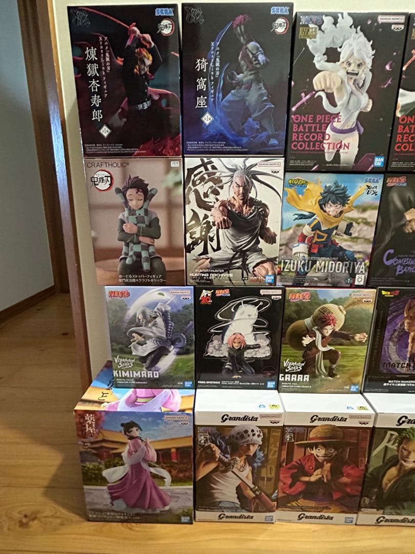 フィギュア25体まとめ売り‼️ワンピース　NARUTO 鬼滅の刃　など