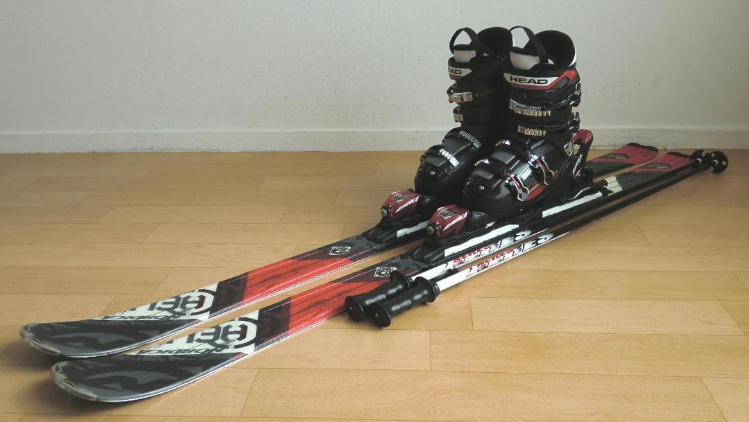 ■送料無料■ノルディカ■メンズスキーセット■板160靴26-26.5■メンテ付■