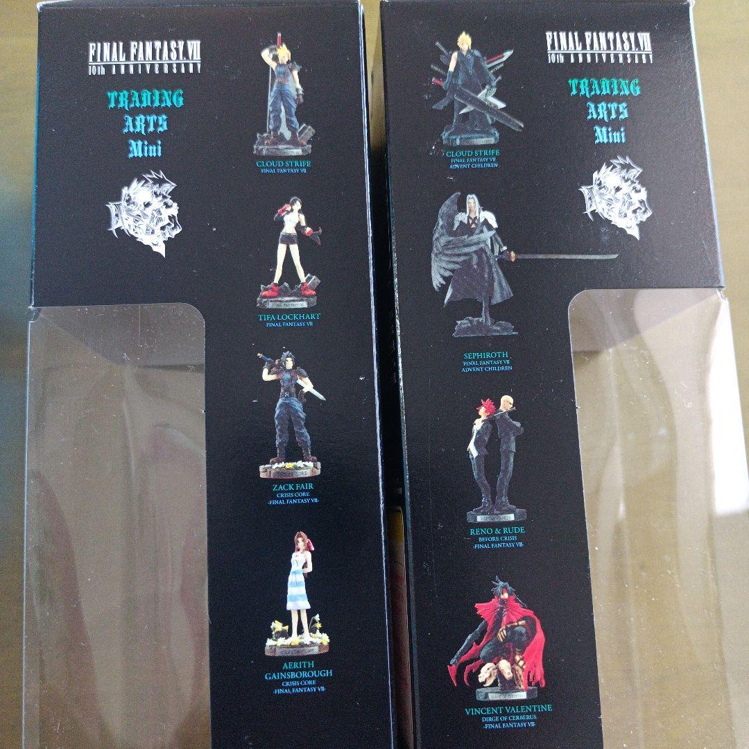 FINAL FANTASY VII ミニフィギュアセット＆空缶(洗浄済) 全8種