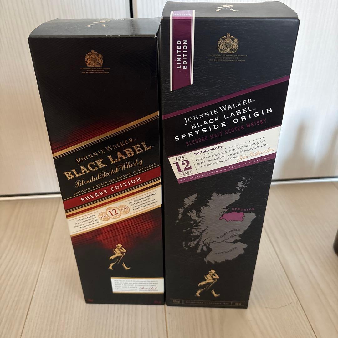 ジョニーウォーカー ブラックラベル 12年 限定版