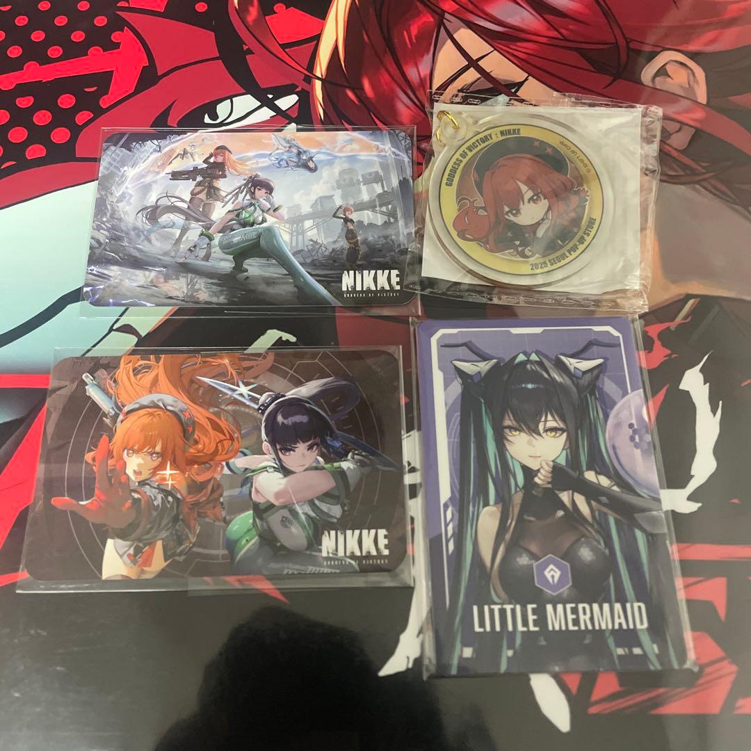 勝利の女神 NIKKE レッドフード LPプレイヤー & レコード 特典付き