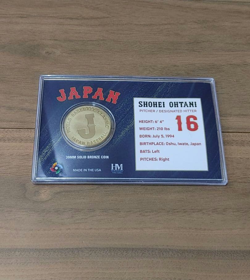 WBC 2023 優勝記念 カード 大谷翔平