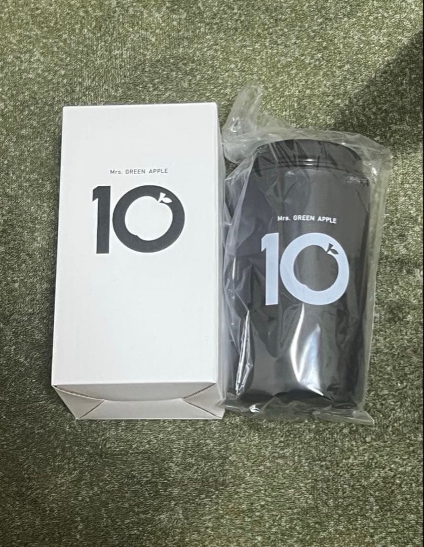 Mrs. GREEN APPLE 「10」グッズゲームシャツワッペン タンブラー