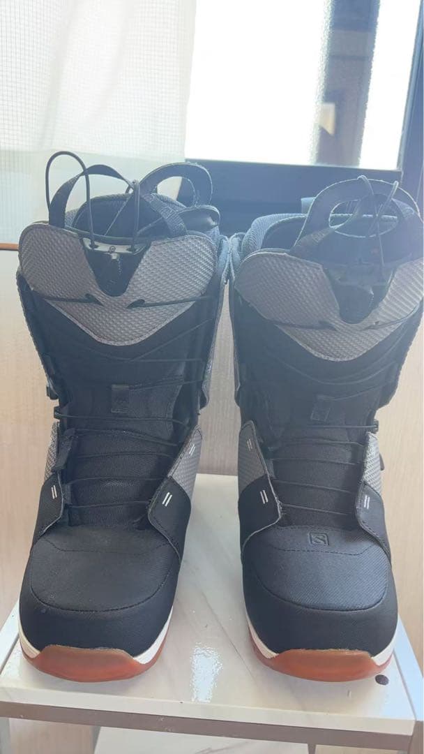 ノリ、OIALOGUE スノーボードブーツ ブラック/グレー