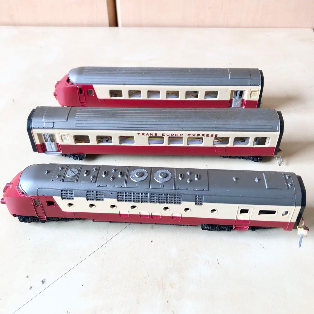 メルクリン HOゲージ RAm TEE エーデルワイス 3両 西ドイツ製
