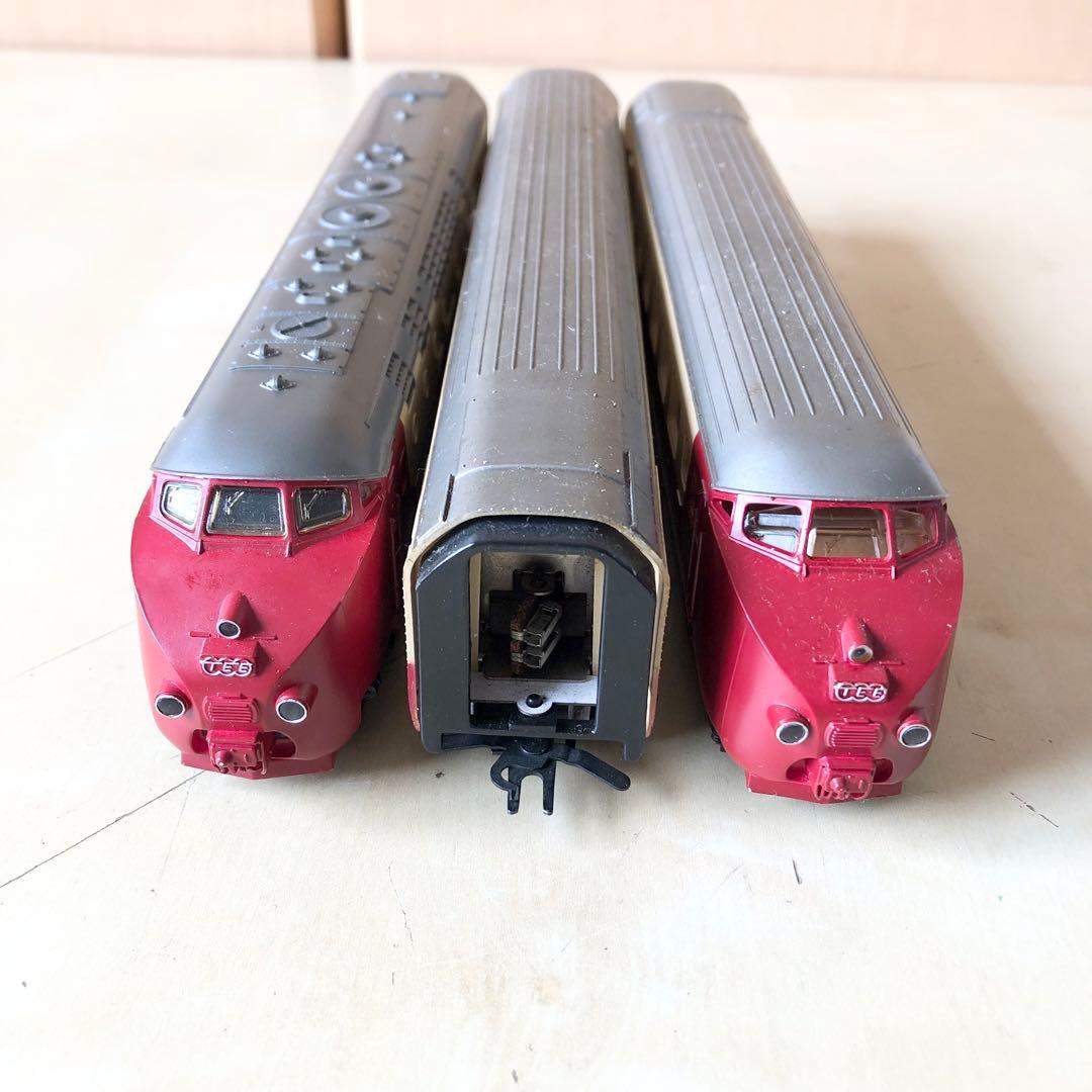 メルクリン HOゲージ RAm TEE エーデルワイス 3両 西ドイツ製