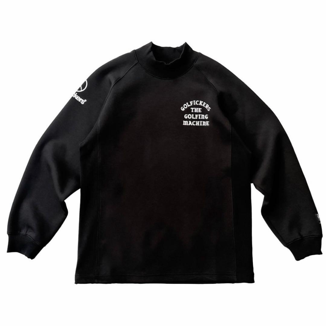 新品未使用 Sports Mix Mock Neck -Black-