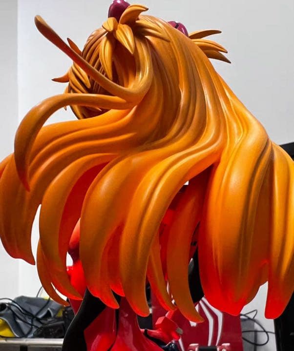 新世紀エヴァンゲリオン アスカ 1/4 ガレージキット ガレキ スタチュー ④