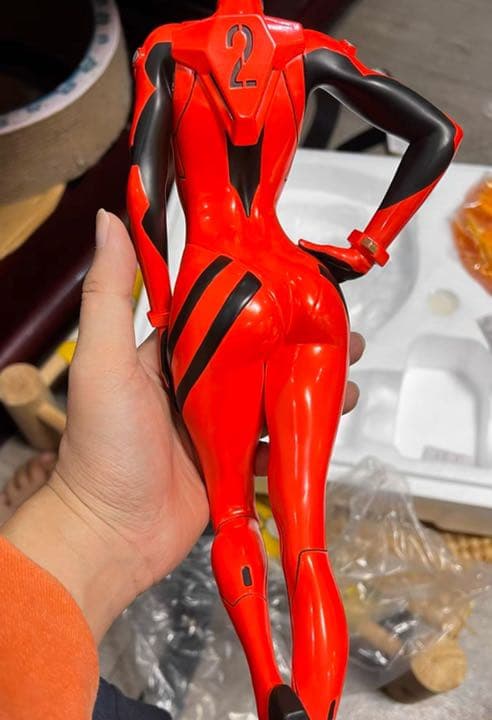 新世紀エヴァンゲリオン アスカ 1/4 ガレージキット ガレキ スタチュー ④