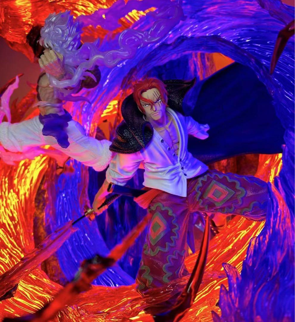 ワンピース 赤髪 シャンクス ガレージキット ガレキ スタチュー②②