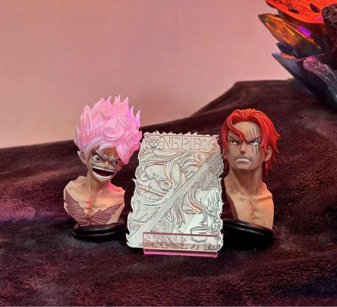 ワンピース 赤髪 シャンクス ガレージキット ガレキ スタチュー②②