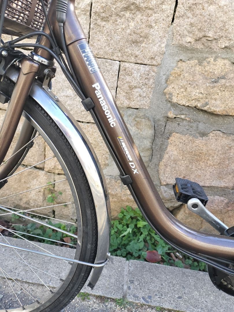 Panasonic 電動アシスト自転車 ブラウン 　大阪　お引き取りのみ