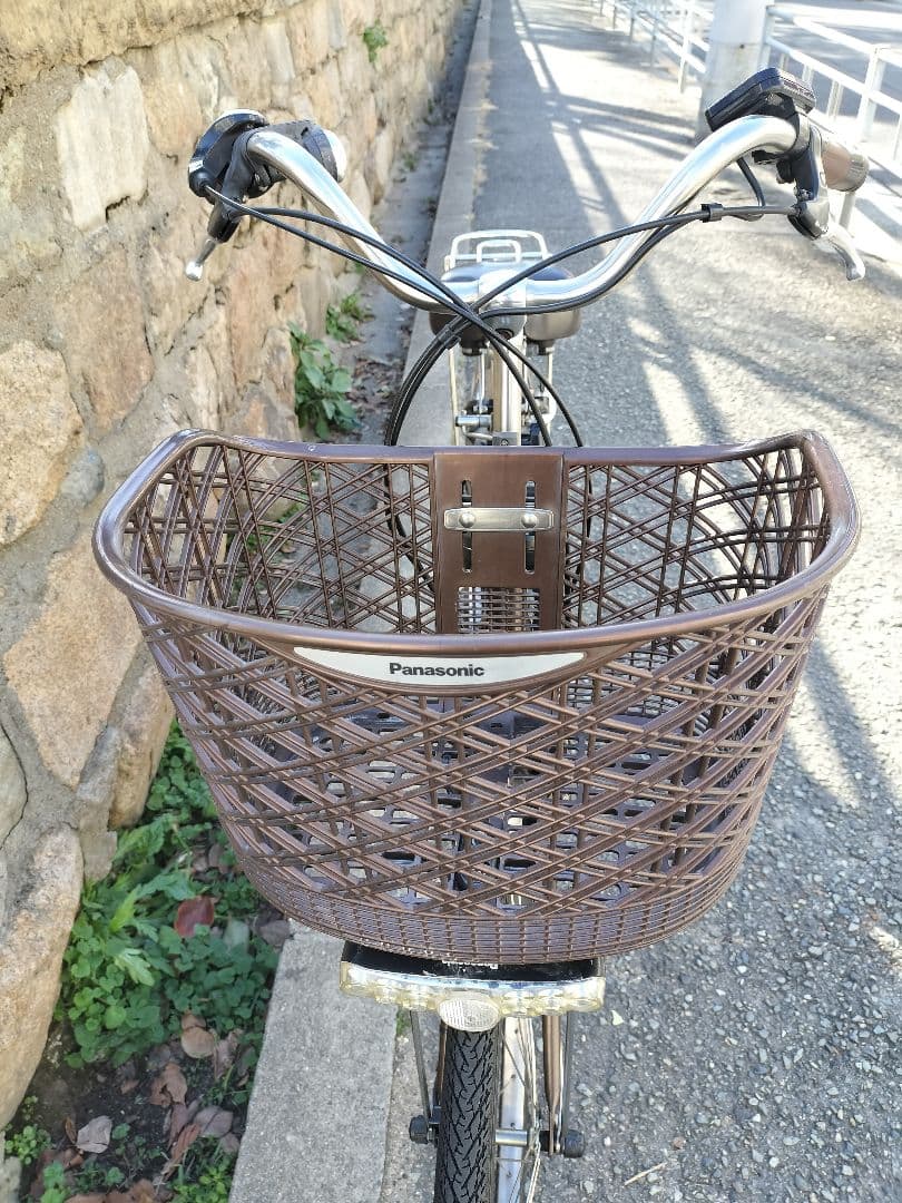 Panasonic 電動アシスト自転車 ブラウン 　大阪　お引き取りのみ