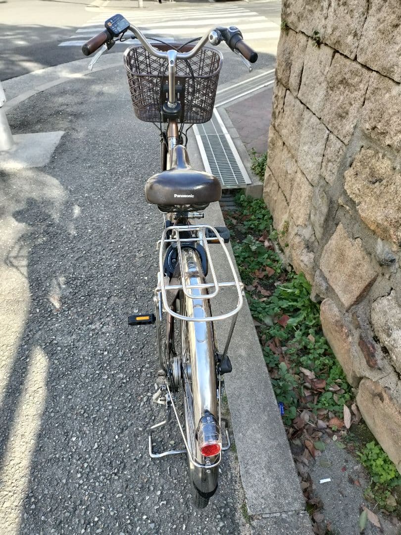 Panasonic 電動アシスト自転車 ブラウン 　大阪　お引き取りのみ
